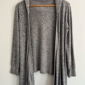 like new !! grey cardigan